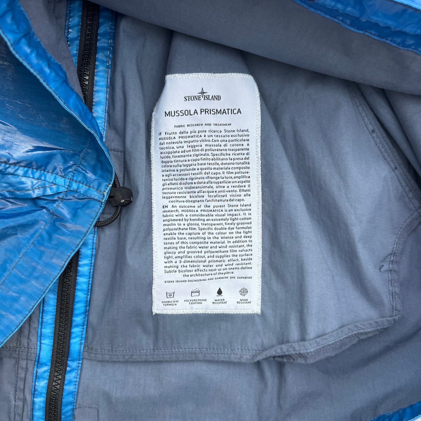 Stone Island Mussola Prismatica Special Process Jacket 3XL