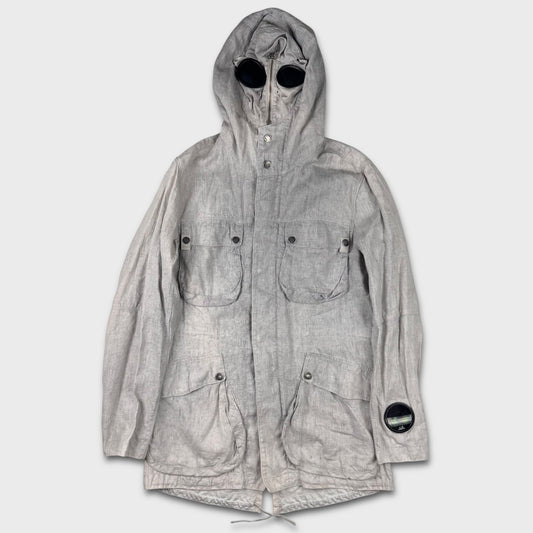 CP Company LinoFlax ‘08 Fishtail Parka Explorer Jacket L