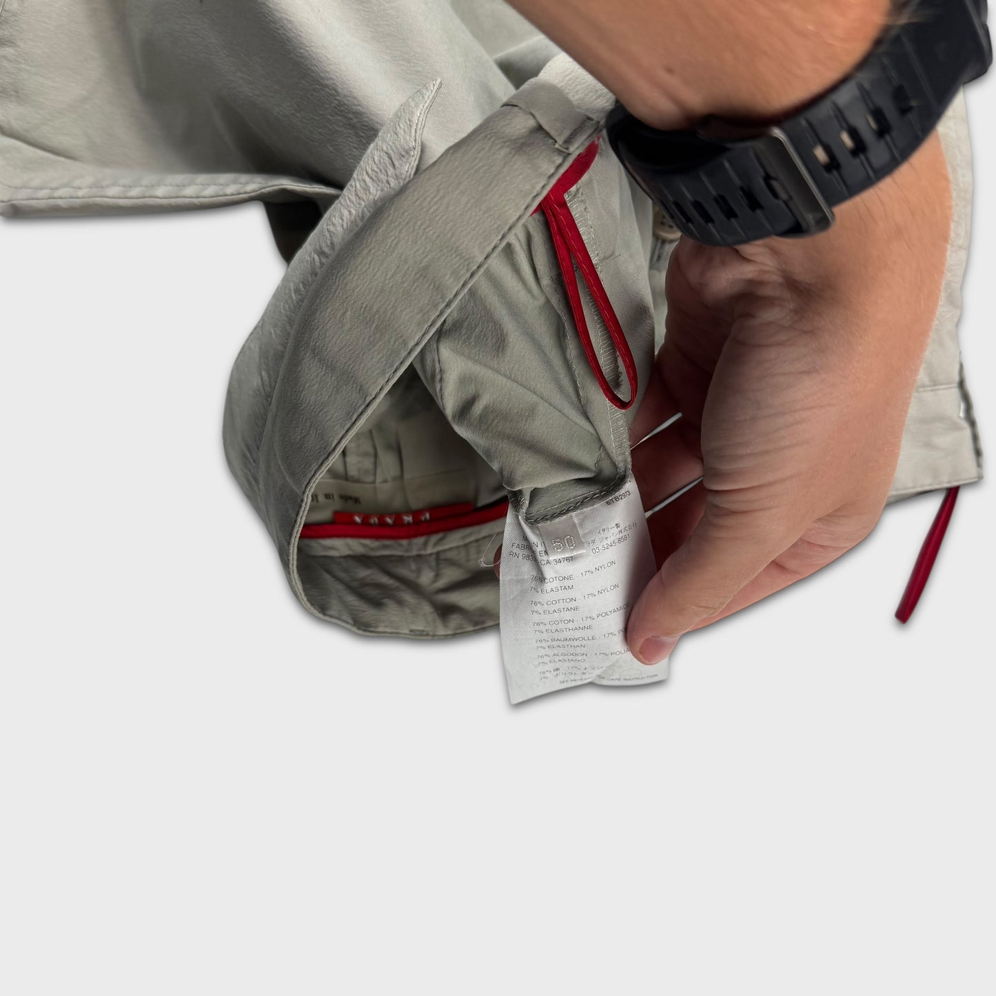Prada Sport Straight Leg / Baggy Trousers L