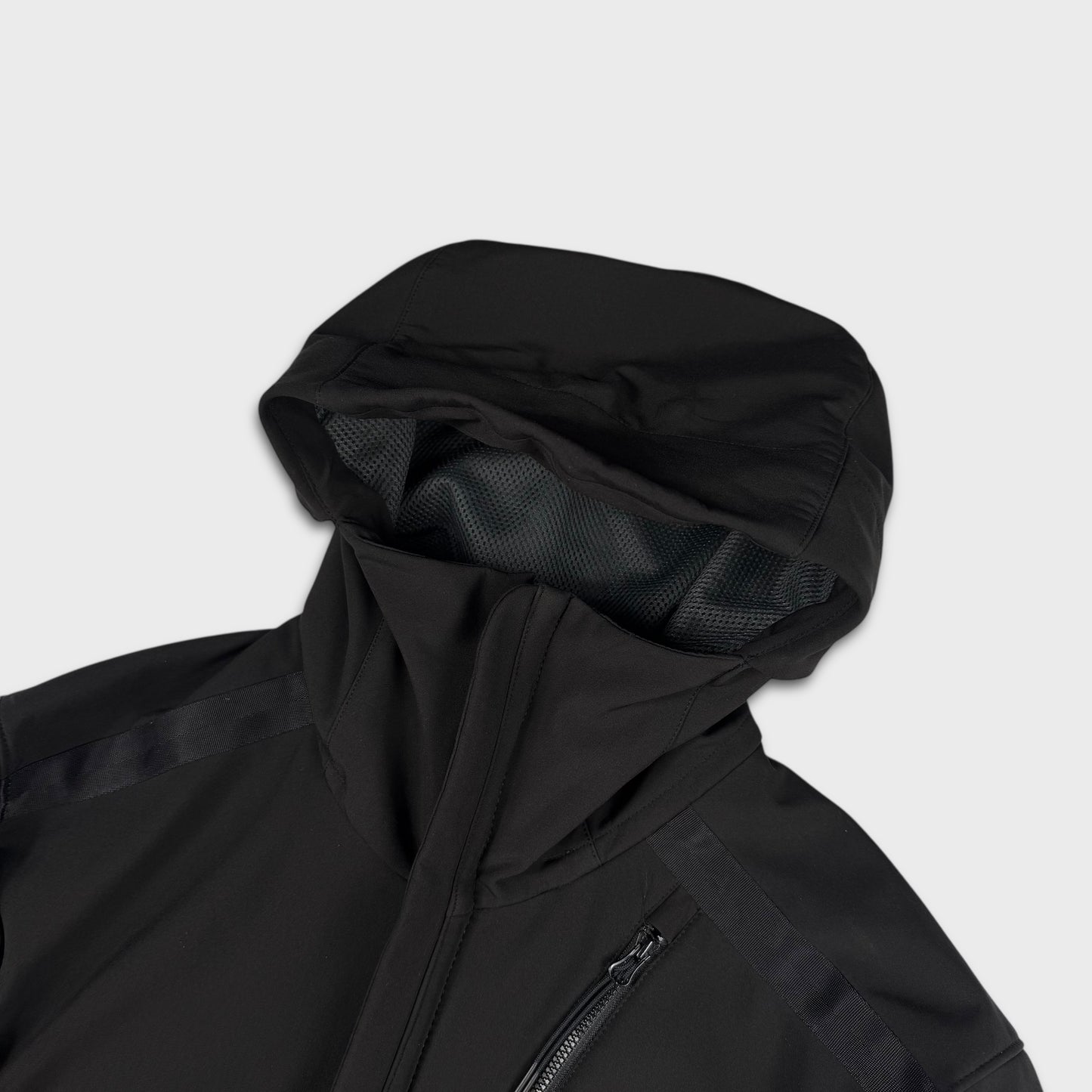 CP Company Soft Shell Fleece Hooded Parka Jacket M