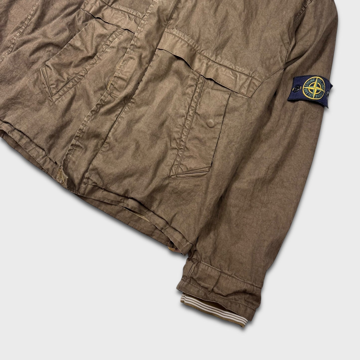 Stone Island 2000’s Paul Harvey Cotton Lino Jacket M