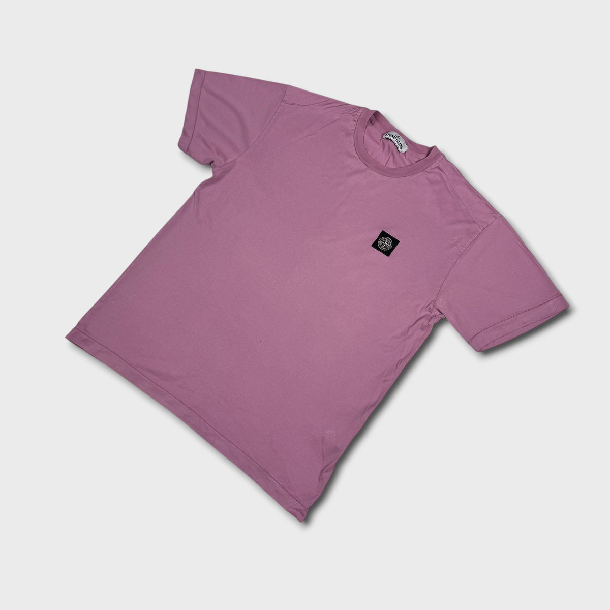 Stone Island Pink Compass T-Shirt L