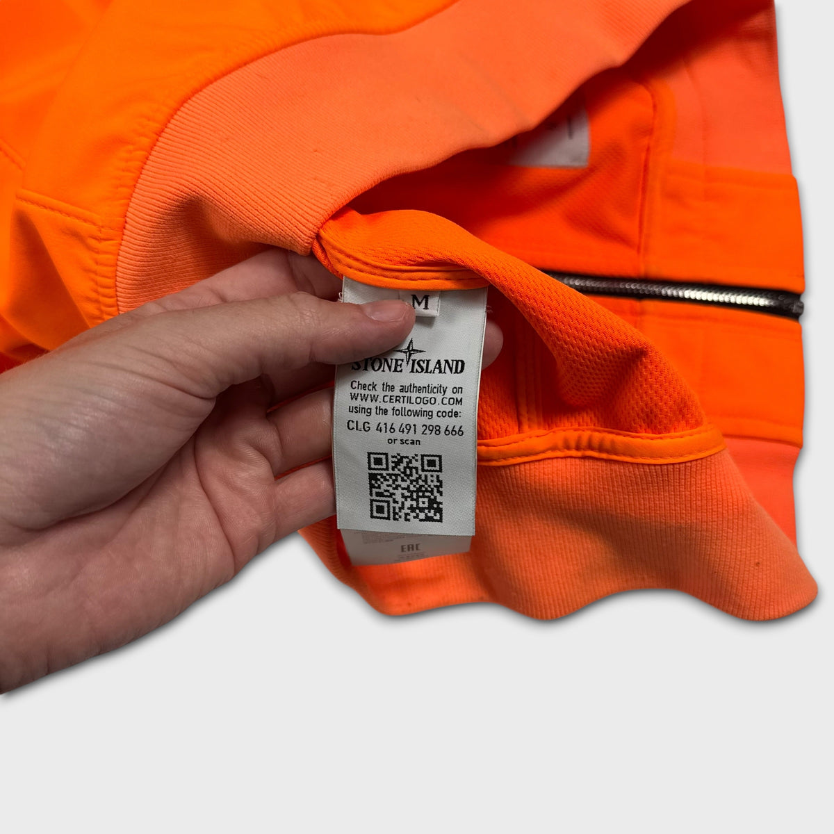 Stone Island Fluorescent Light Soft Shell-R Jacket M