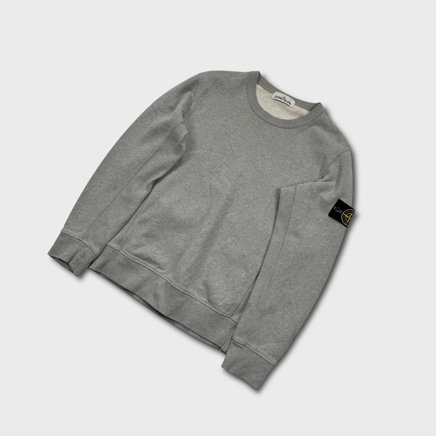 Stone Island Grey Crewneck Sweatshirt S