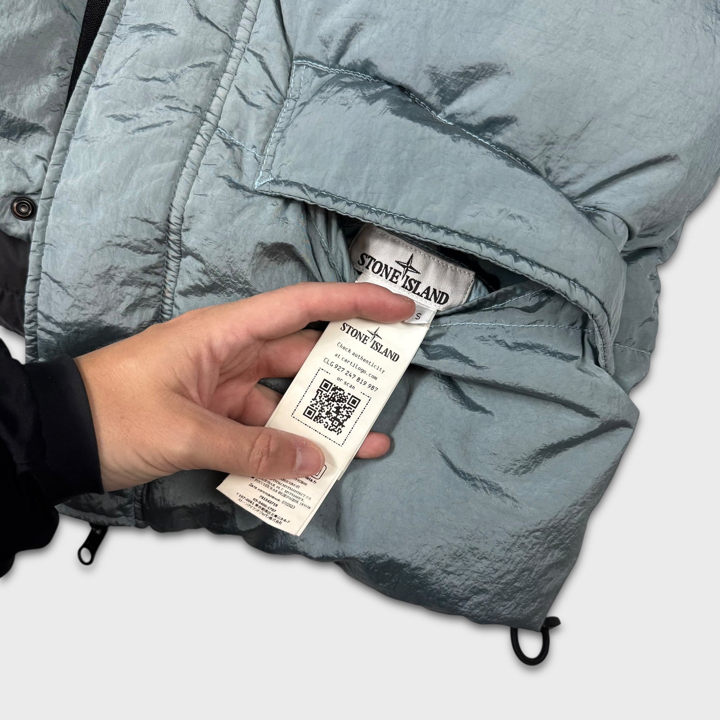 Stone Island Reversible Nylon Metal Down-TC Puffer Jacket S