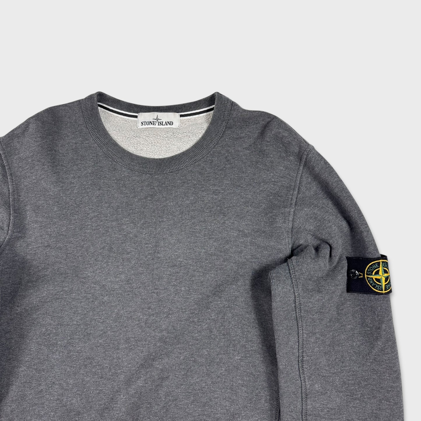 Stone Island Charcoal Crewneck Sweatshirt M