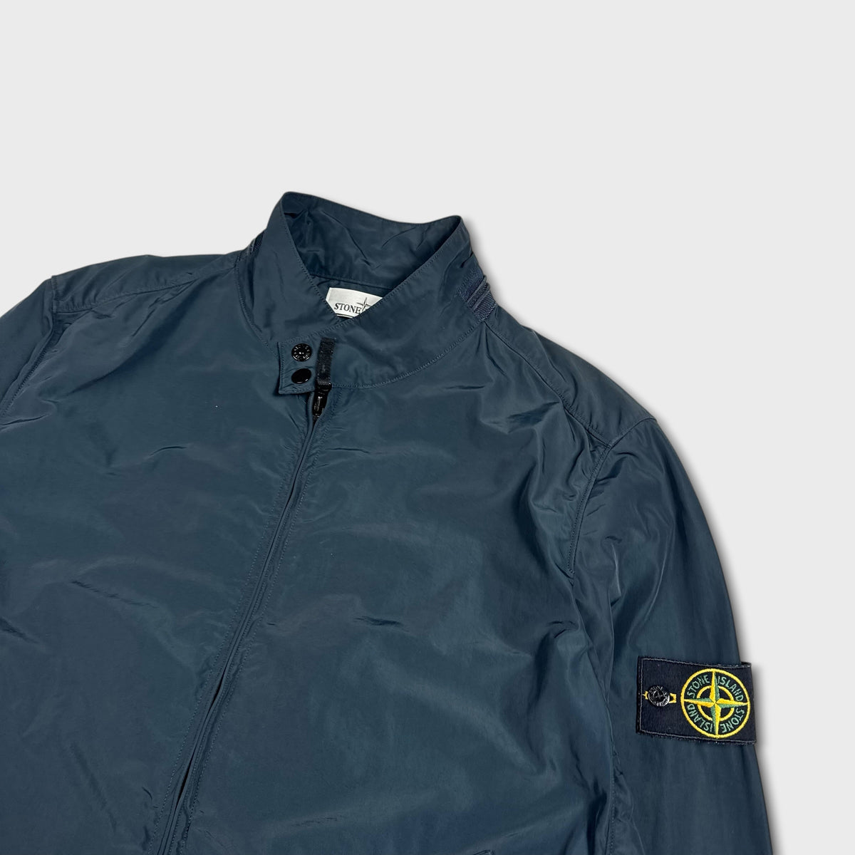 Stone Island Navy Micro Reps Weatherproof Jacket XXL