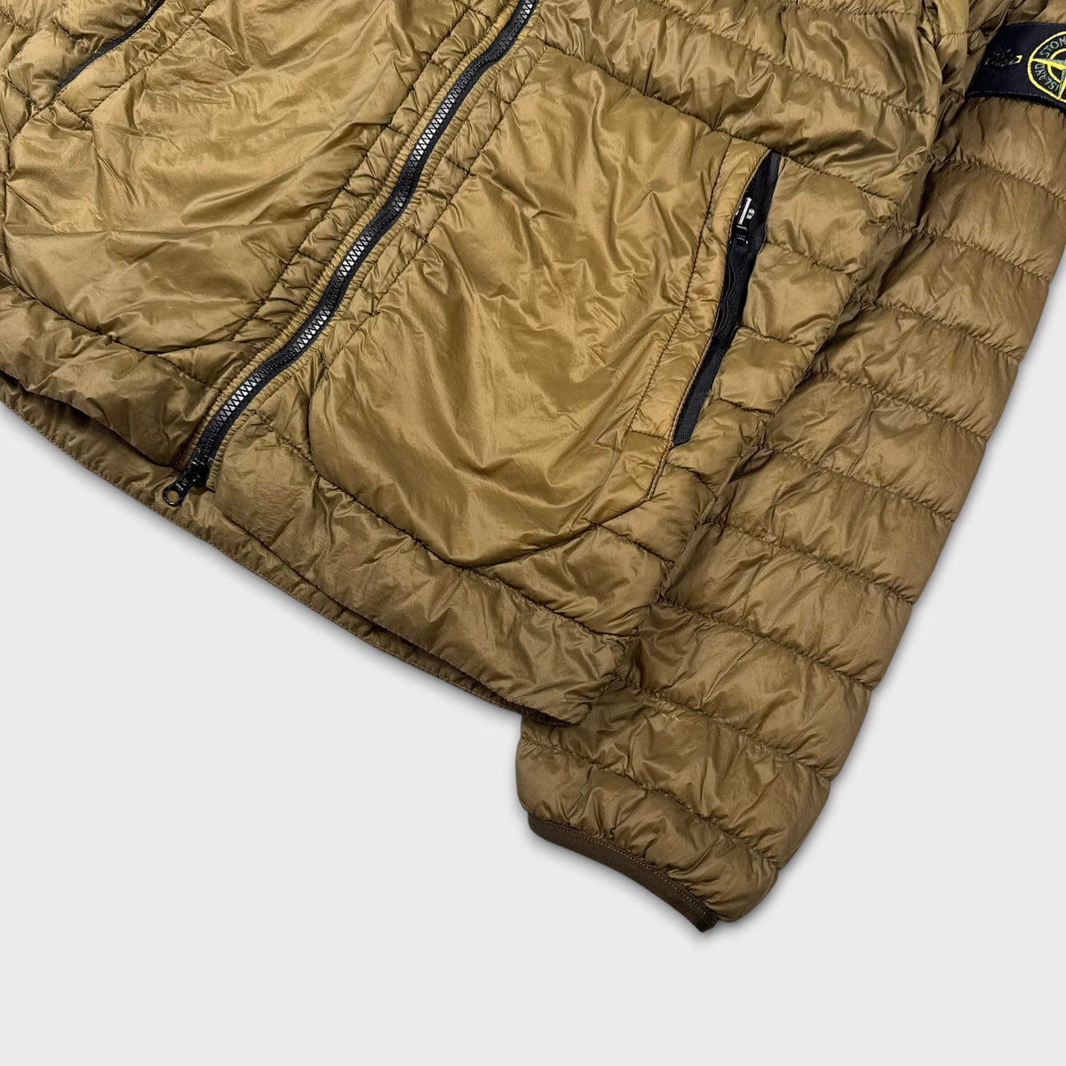 Stone Island Garment Dyed Micro Yarn Down Jacket M