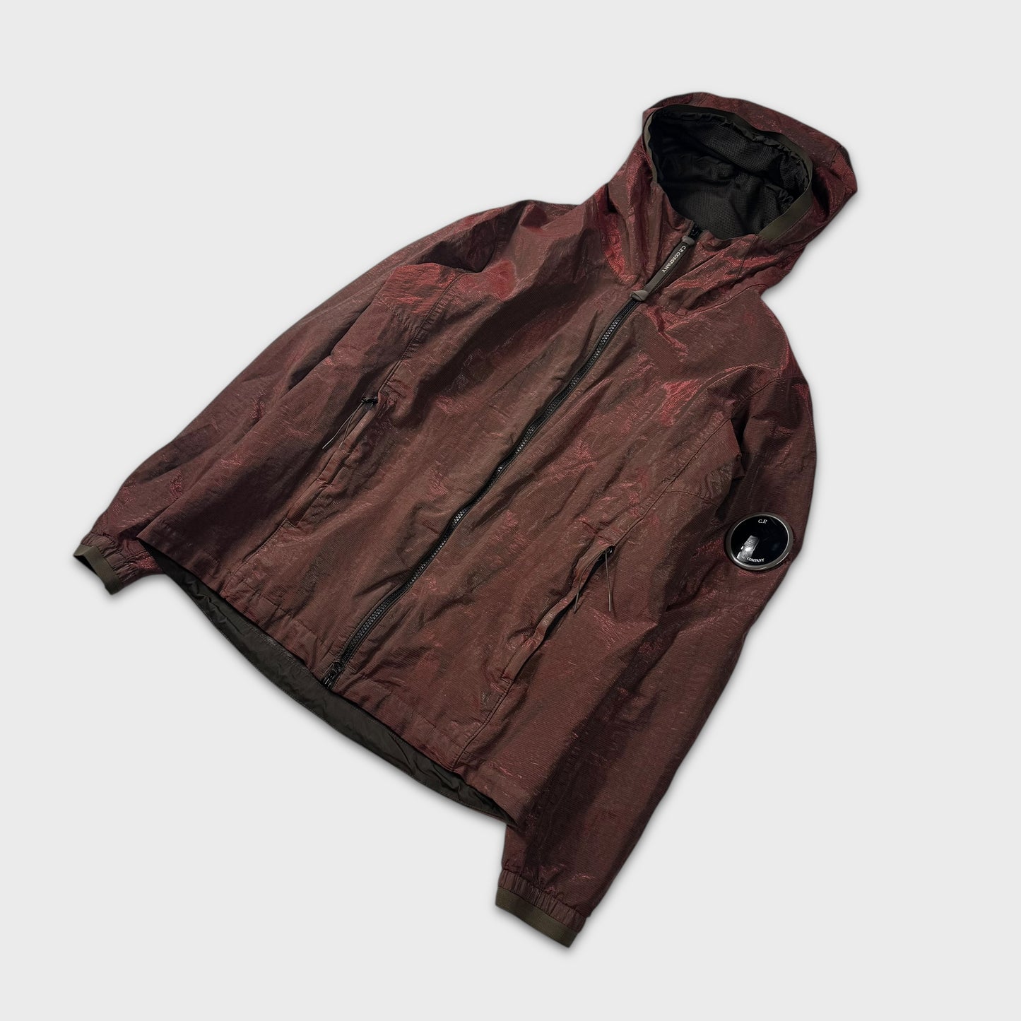 CP Company Red Big Lens Prism Jacket S