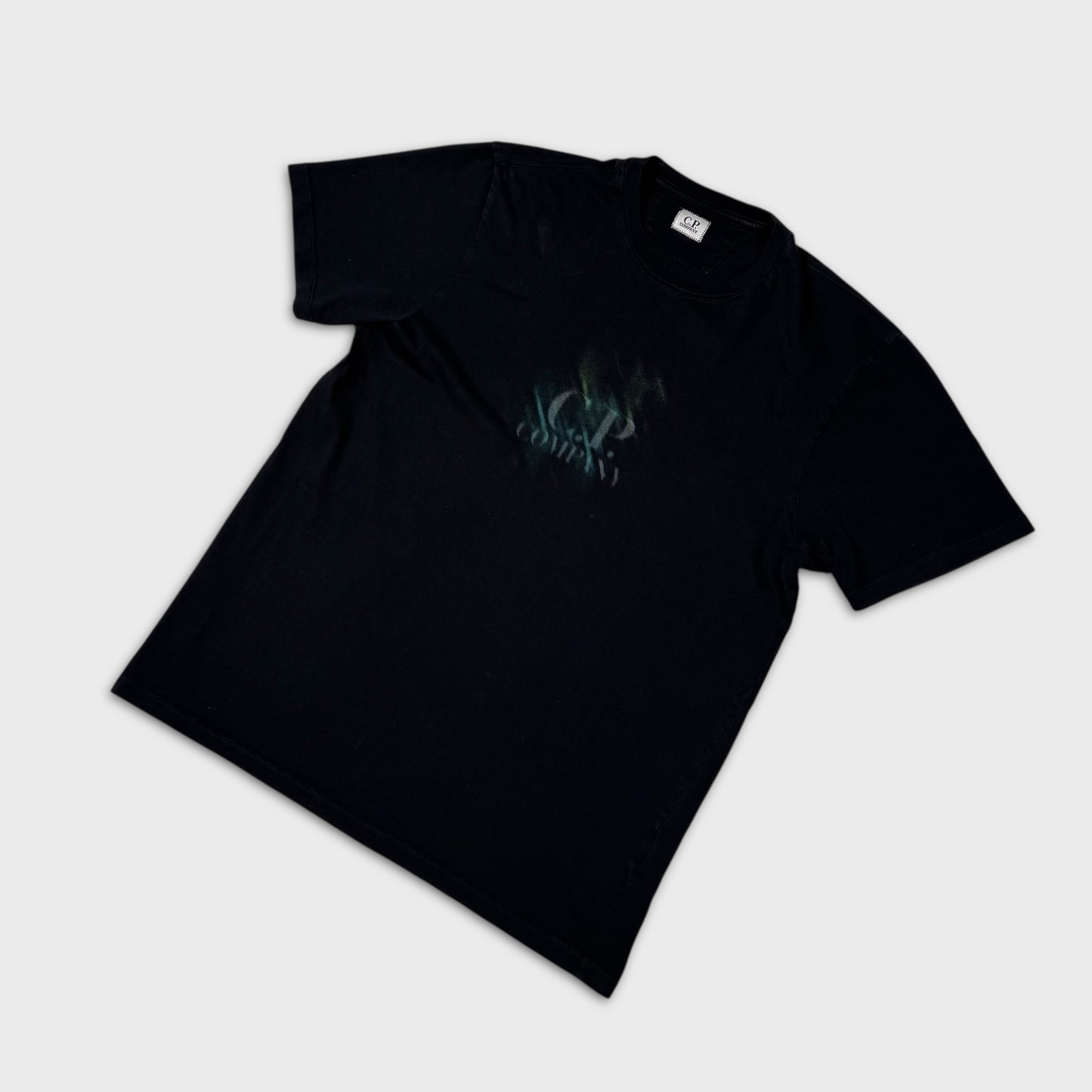 CP Company Blur Logo T-Shirt L