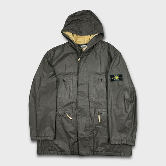 Stone Island AW1999 Laminated Parka Multipocket Jacket XL/XXL