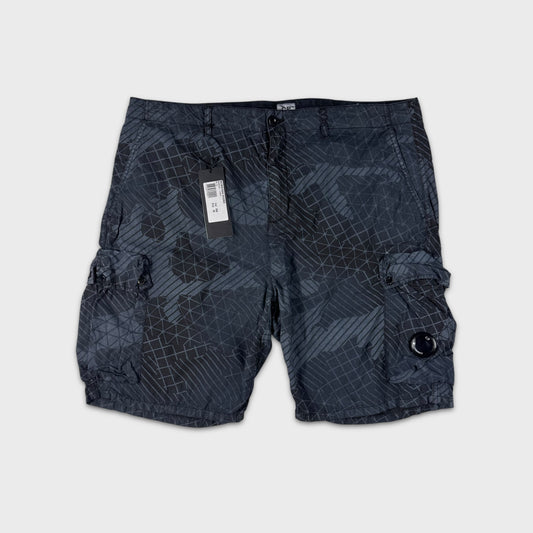 CP Company Navy Pattern Cargo Shorts 3XL NEW