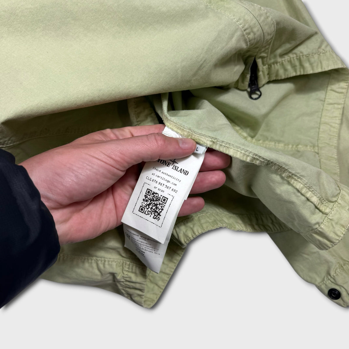 Stone Island Full Zip Overshirt L
