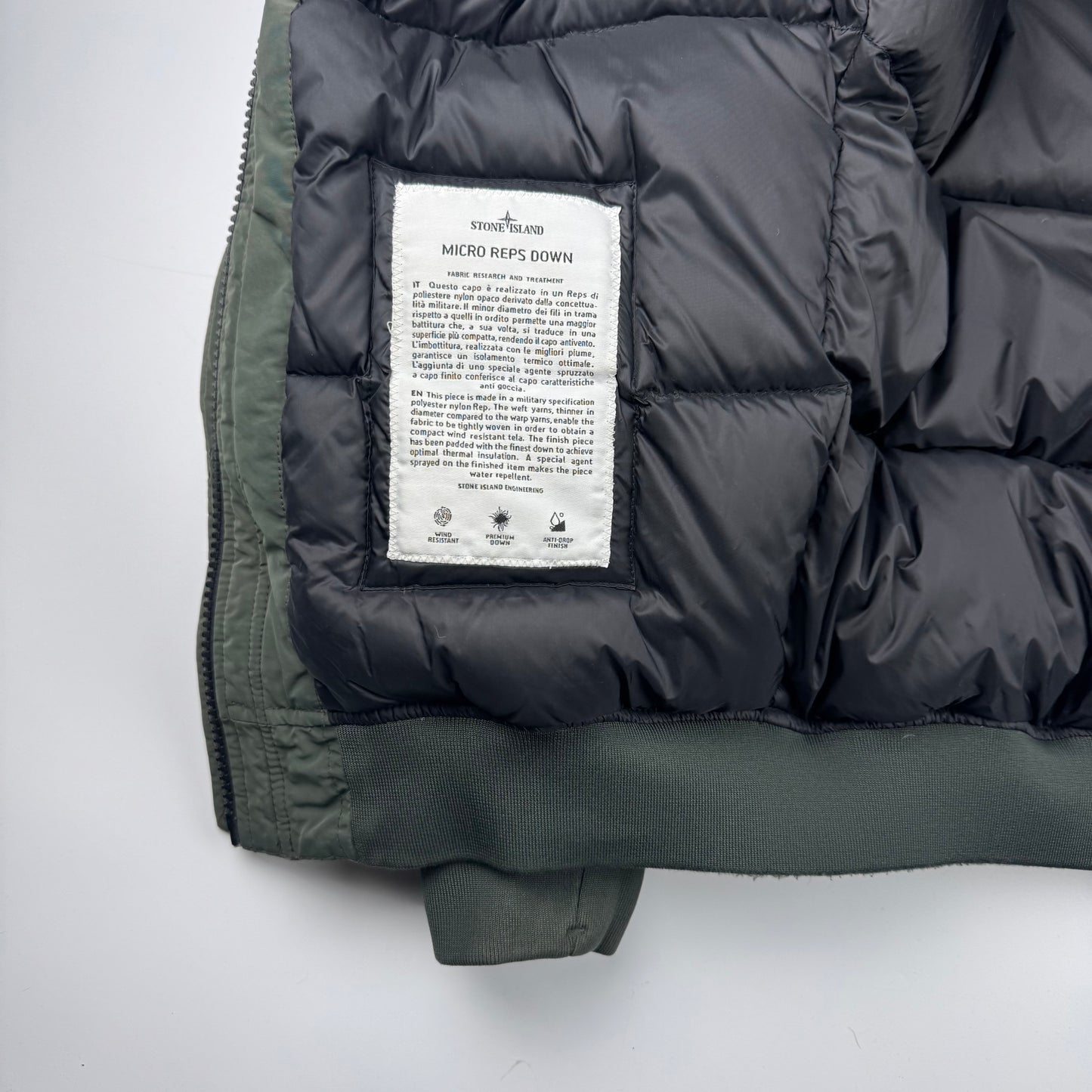 Stone Island Micro Reps Down Jacket M