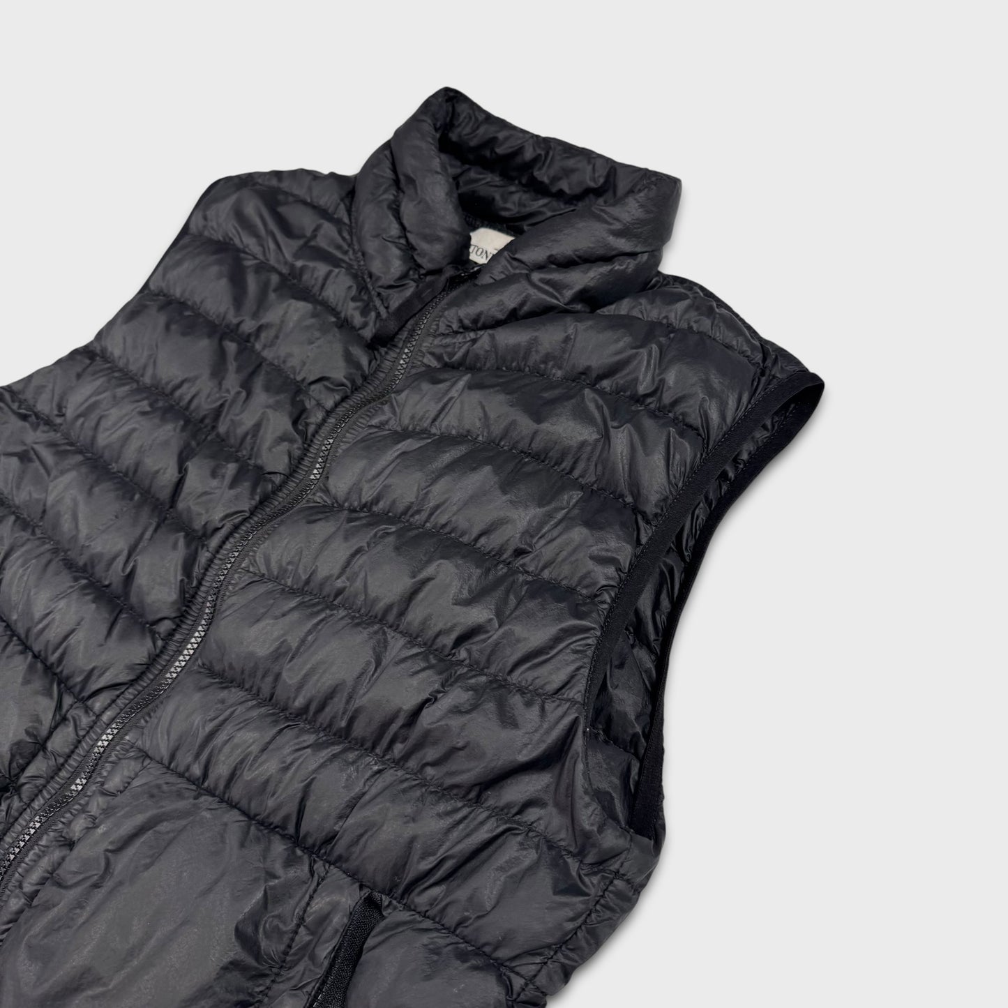 Stone Island Garment Dyed Micro Yarn Gilet M