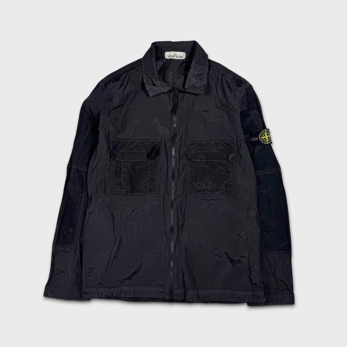Stone Island Nylon Metal Ripstop Overshirt L