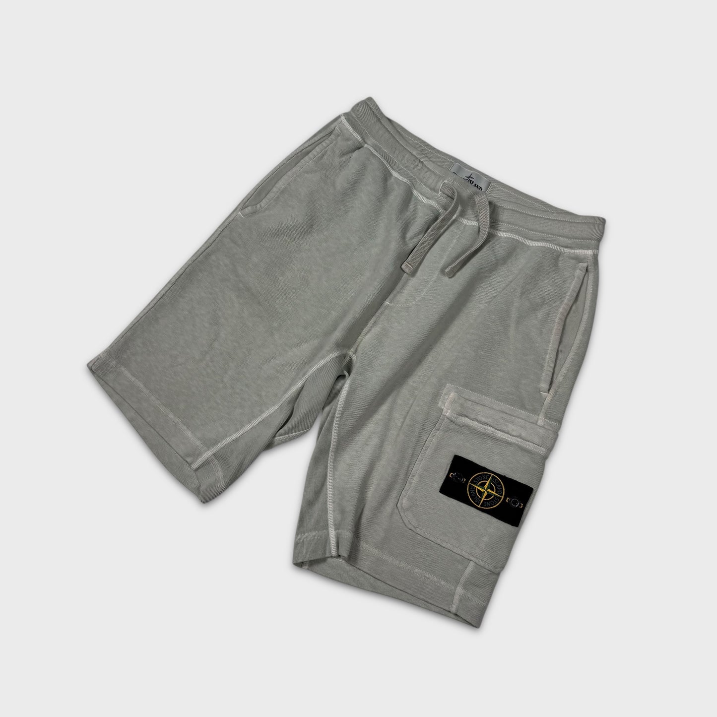 Stone Island Mint Cotton Shorts S