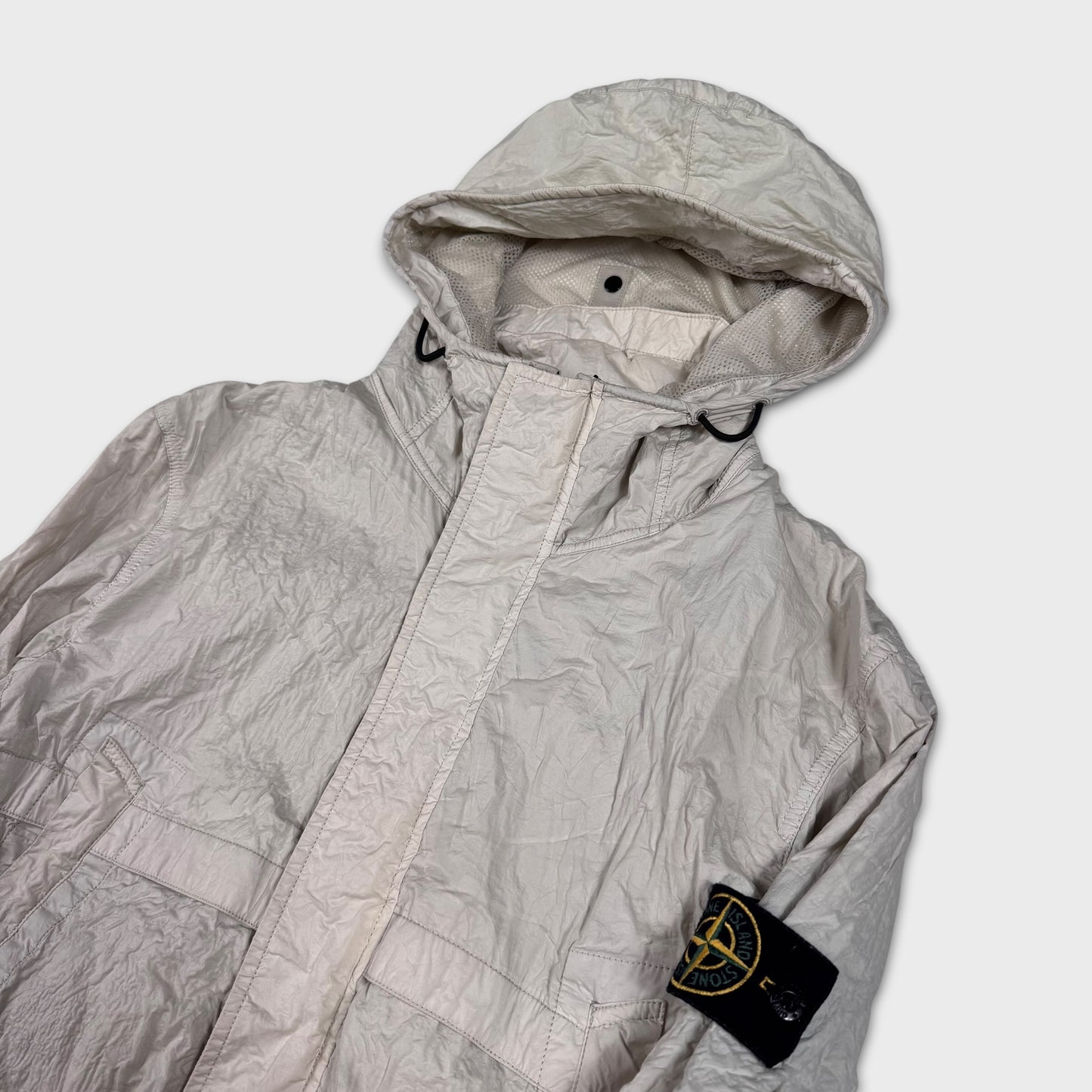 Stone Island Crinkle Effect Membrana TC Jacket M