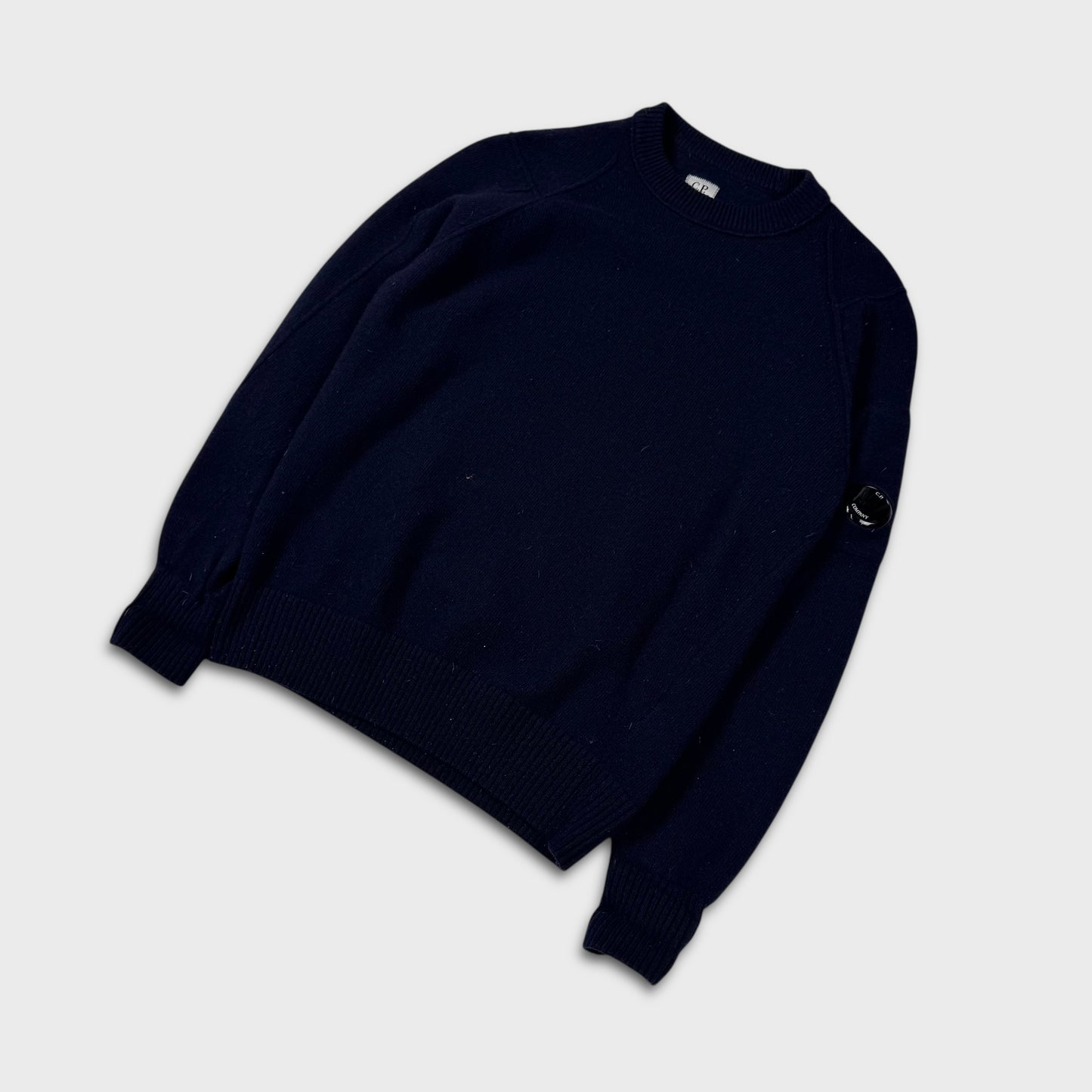 CP Company Midnight Navy Lens Knit L