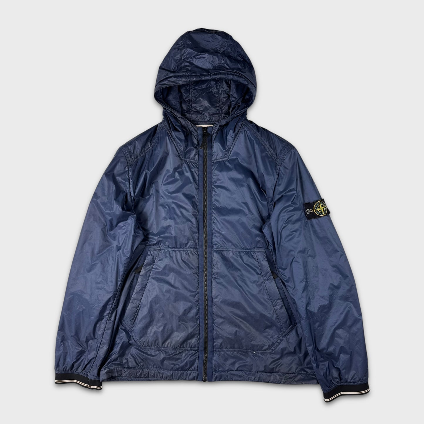 Stone Island Blue Micro Ripstop Primaloft Jacket XXL