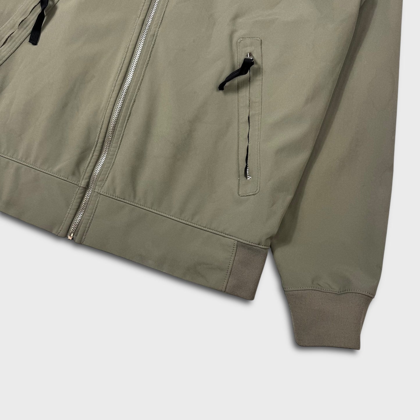 Stone Island Olive Light Soft Shell-R Jacket XL