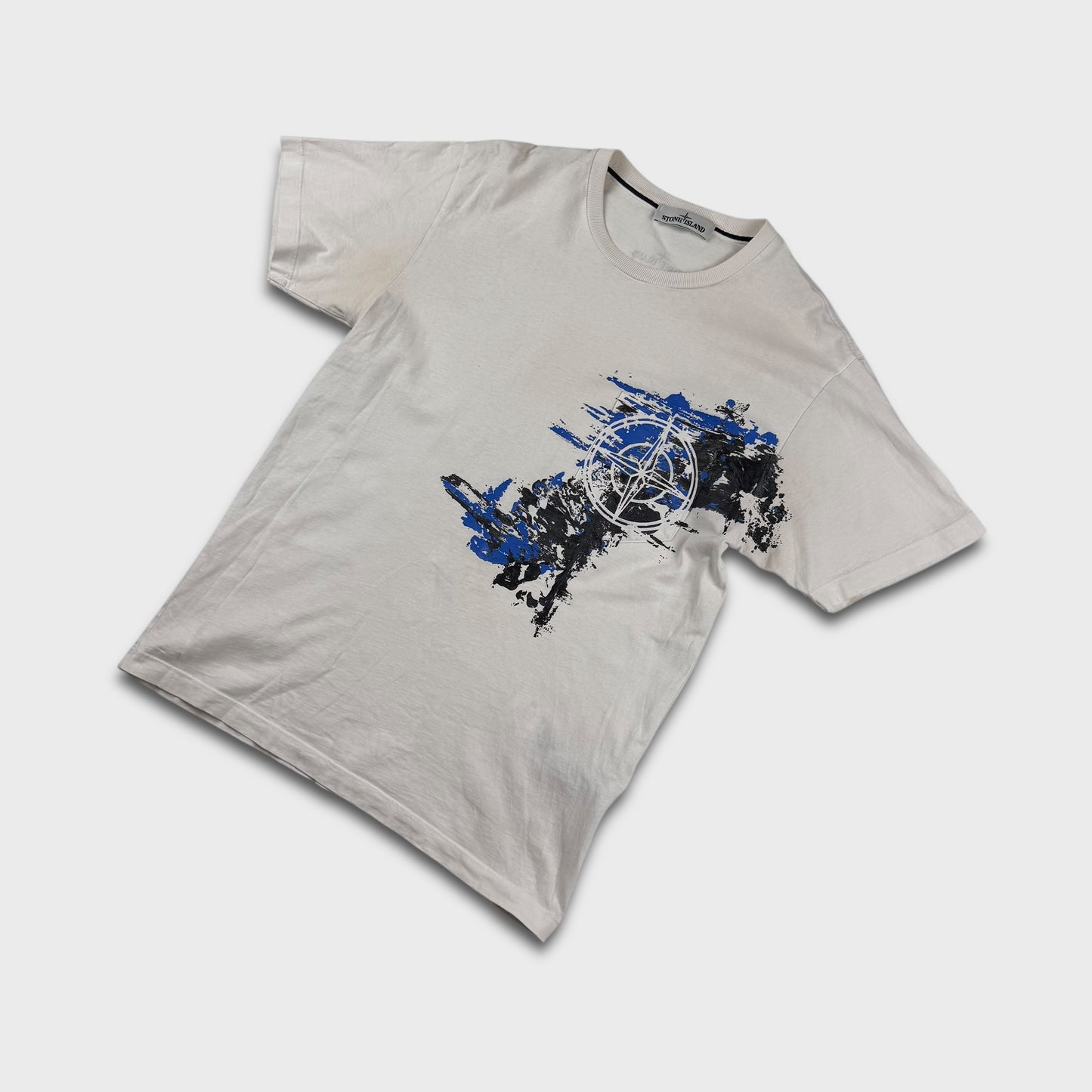 Stone Island Paint Splatter T-Shirt M