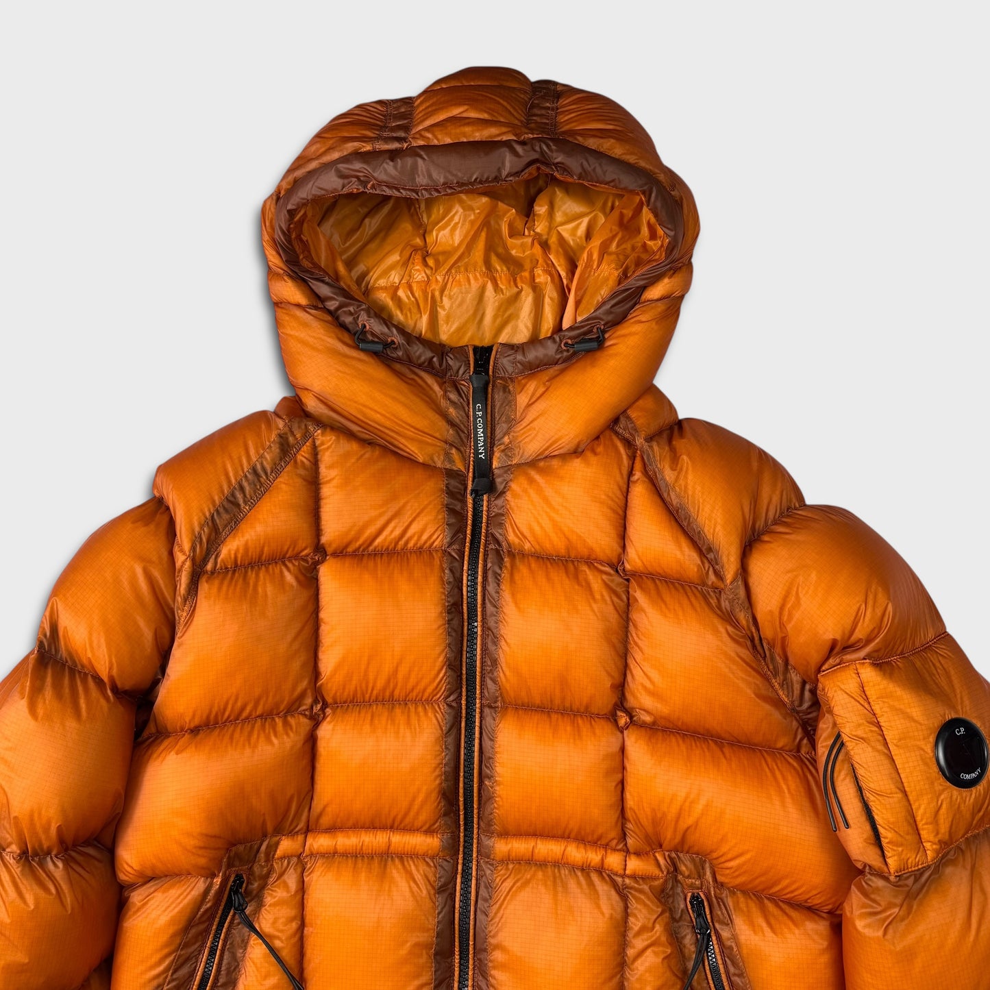 CP Company Orange DD Shell Puffer Jacket XXL