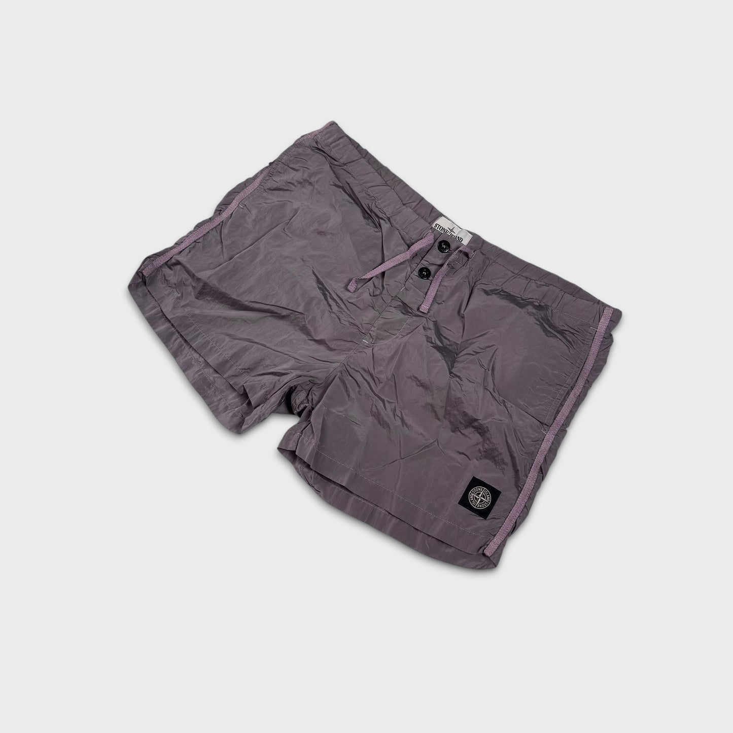 Stone Island Pink Nylon Metal Shorts XL