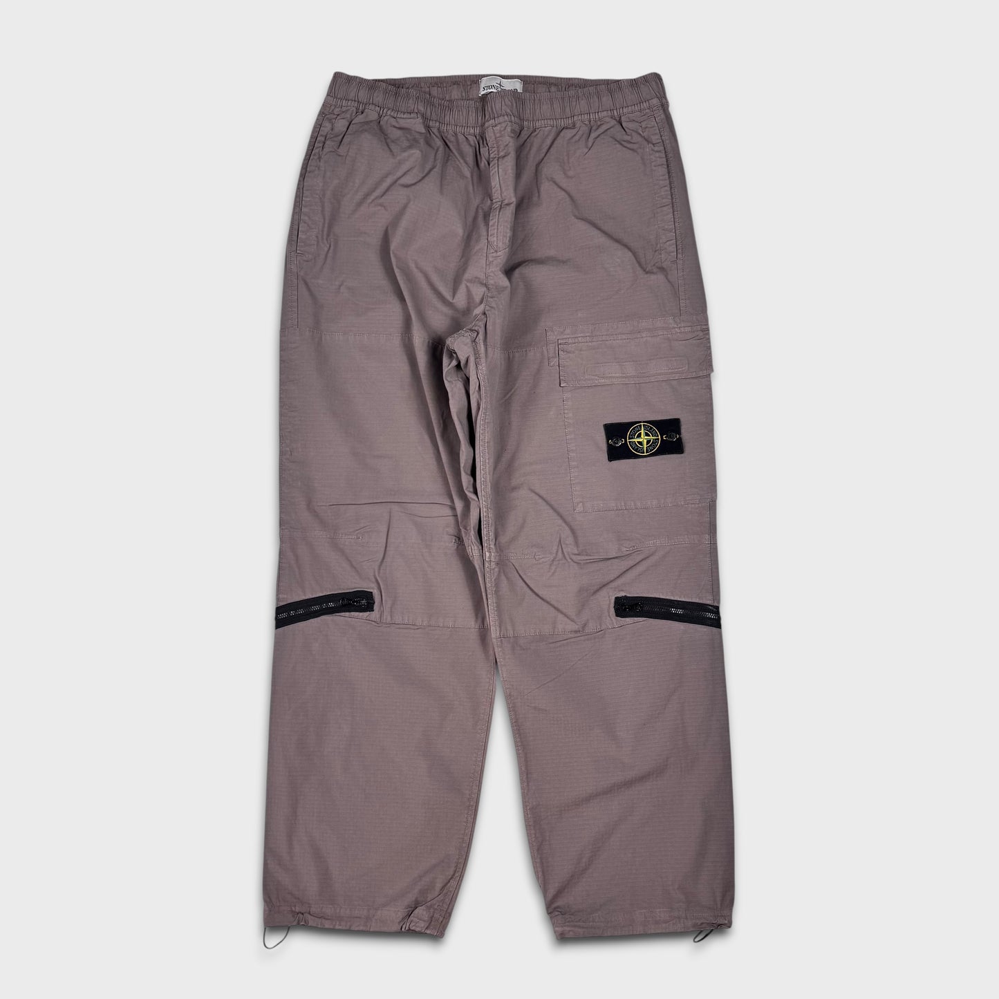 Stone Island Baggy Cotton Ripstop Cargo Pants W36