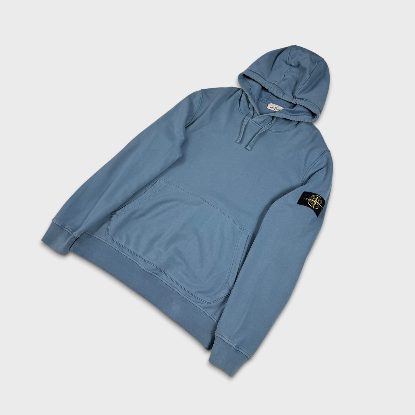 Stone Island Blue Pullover Hoodie XL