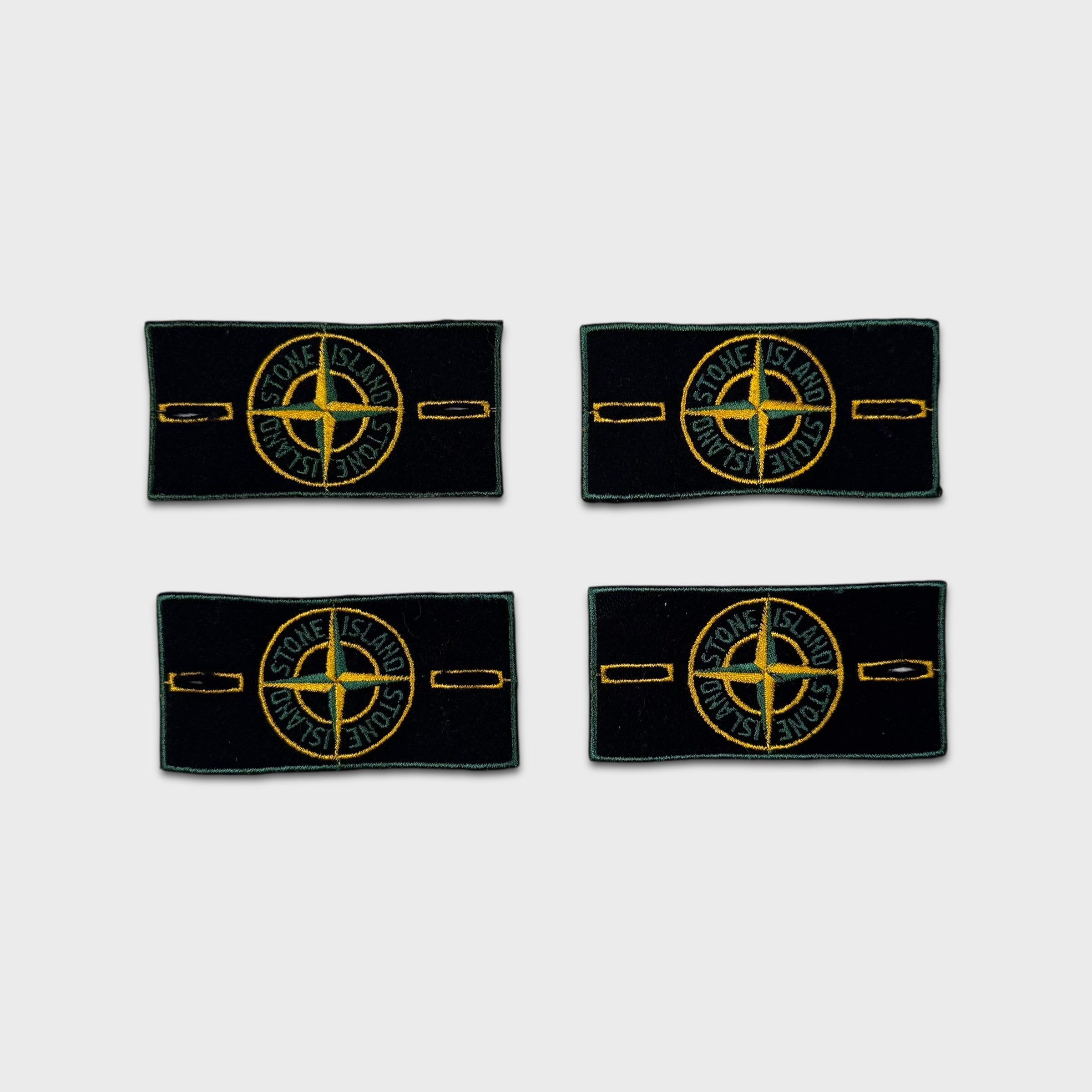 STONE  80s GREEN EDGE PATCH 【VTG】 Stone Island Deadstock Green Edge Badge 80's / 90's – ArchiveJoy