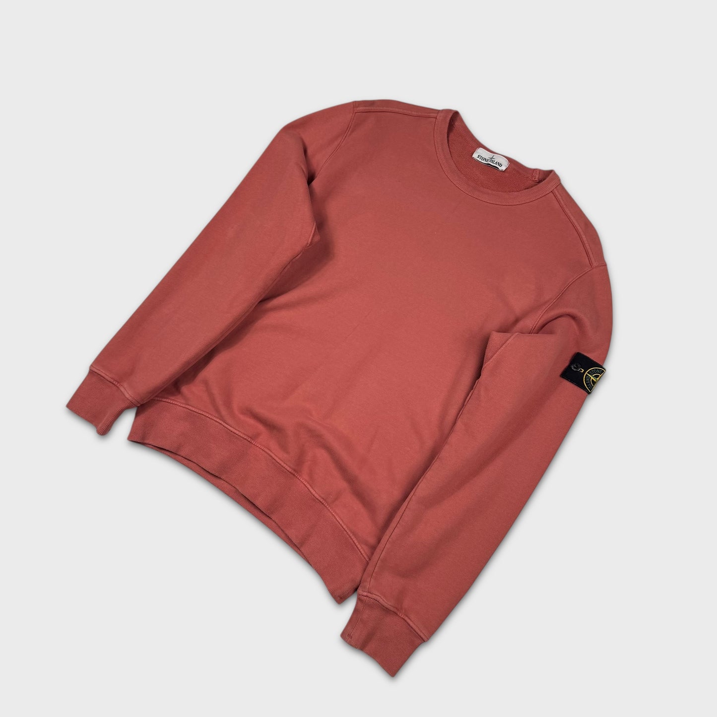 Stone Island Rust Crewneck Sweatshirt L