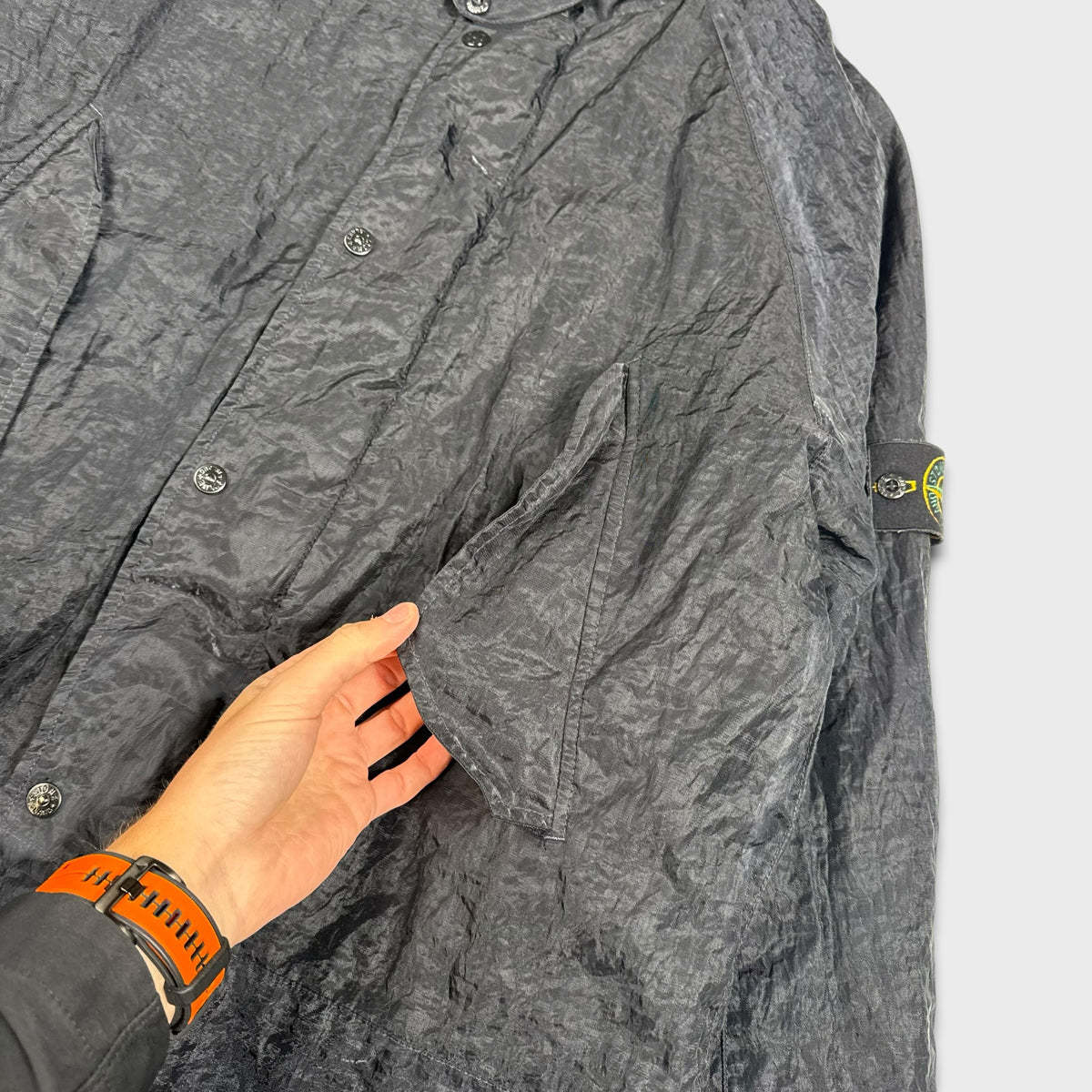 Stone Island 2002 Vintage Monofilament Mesh Jacket XL