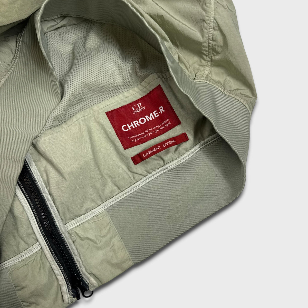 CP Company Sage Green Chrome-R Nylon Jacket XL