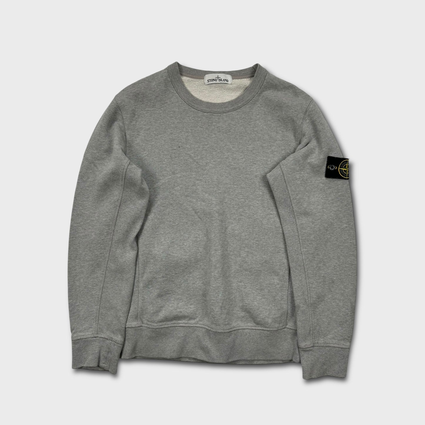 Stone Island Grey Crewneck Sweatshirt S