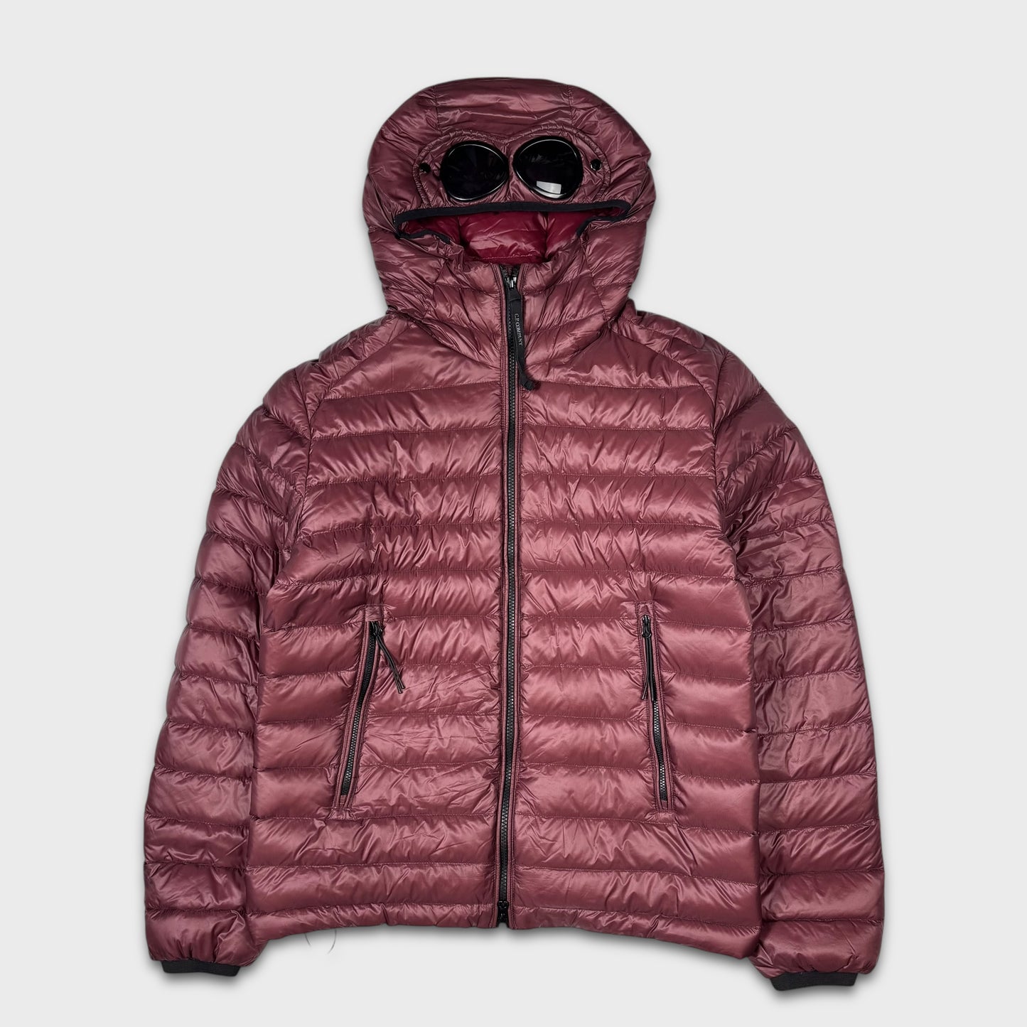 CP Company Burgundy DD Shell Goggle Jacket L