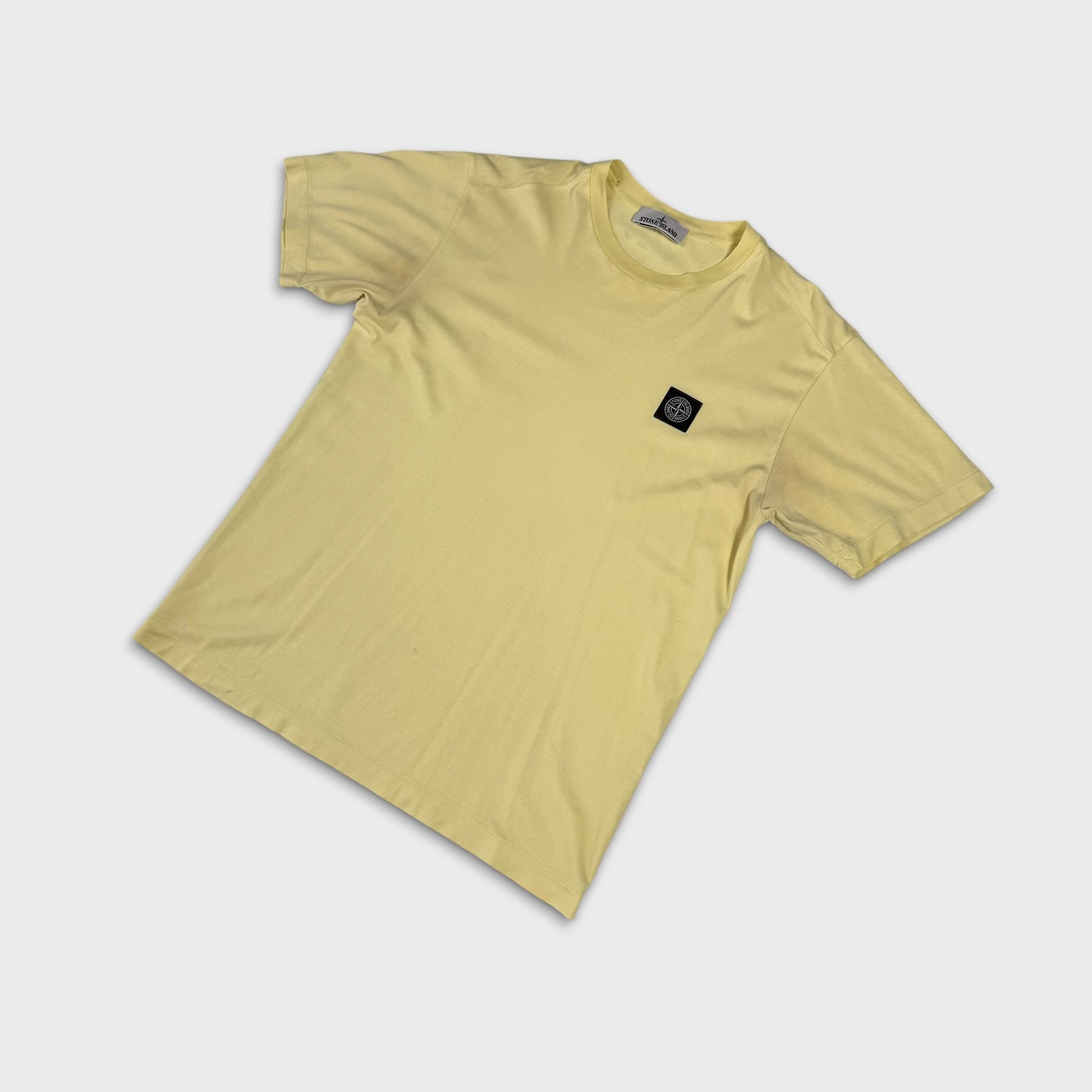 Stone Island Yellow Compass T-Shirt M