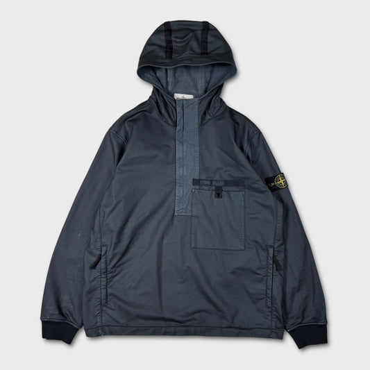 Stone Island Navy Felpa Diagonale Gommata Jacket XL
