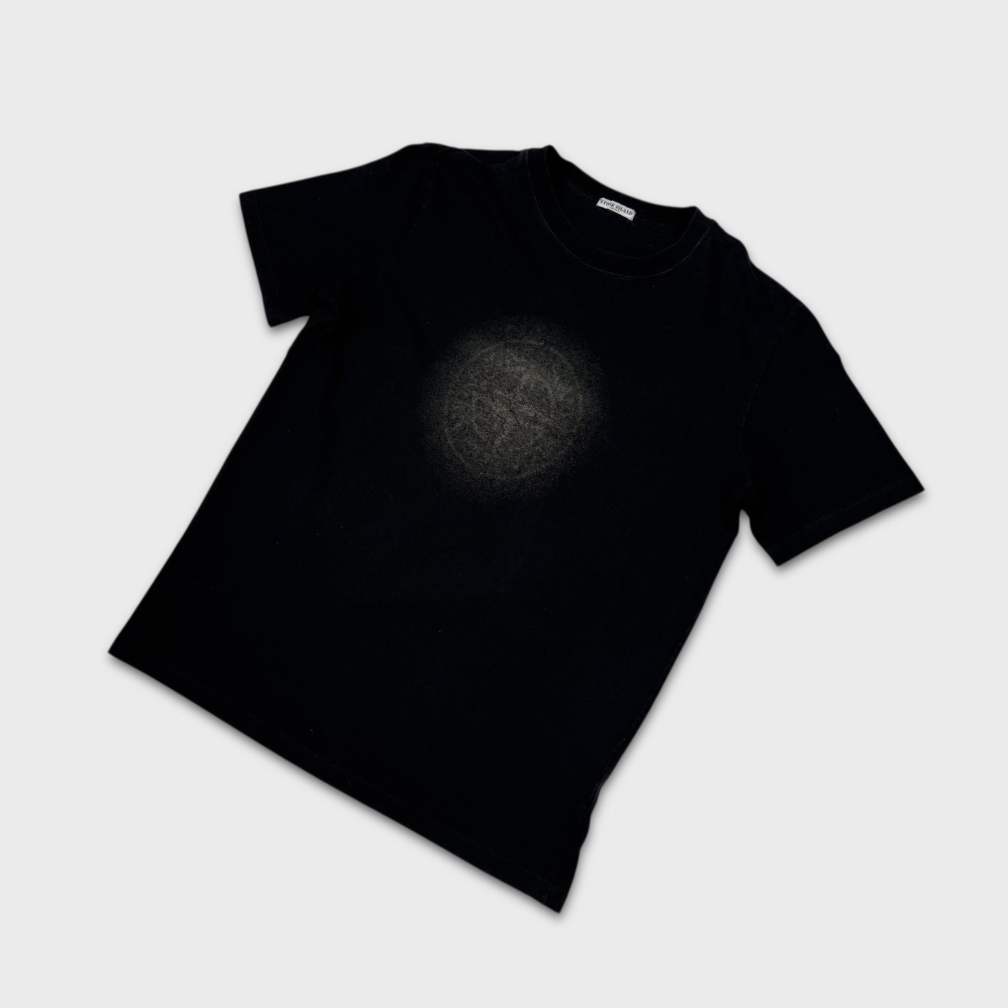 Stone Island Black Blur Graphic T-Shirt XL