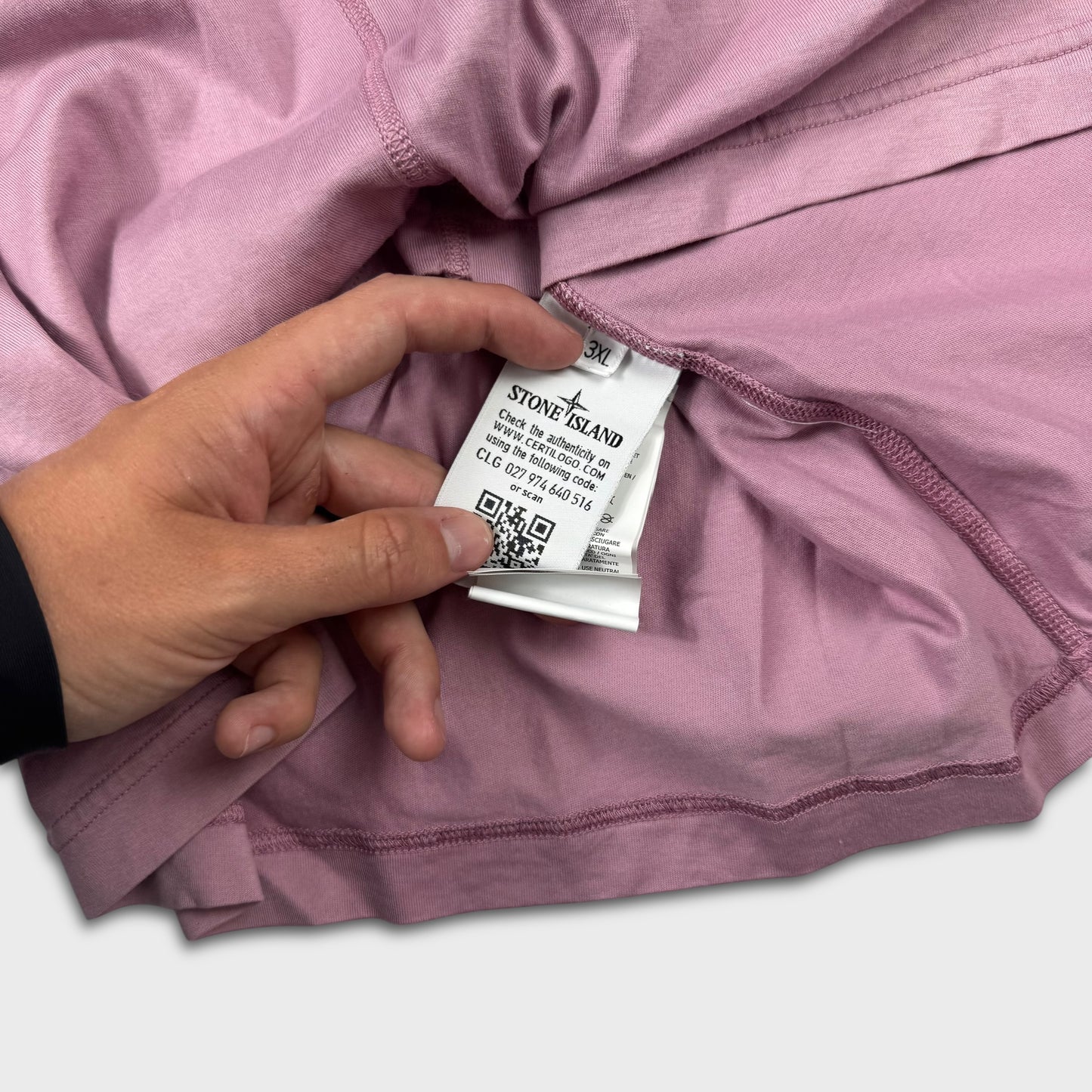 Stone Island Pink Stellina T-Shirt BNWT 3XL