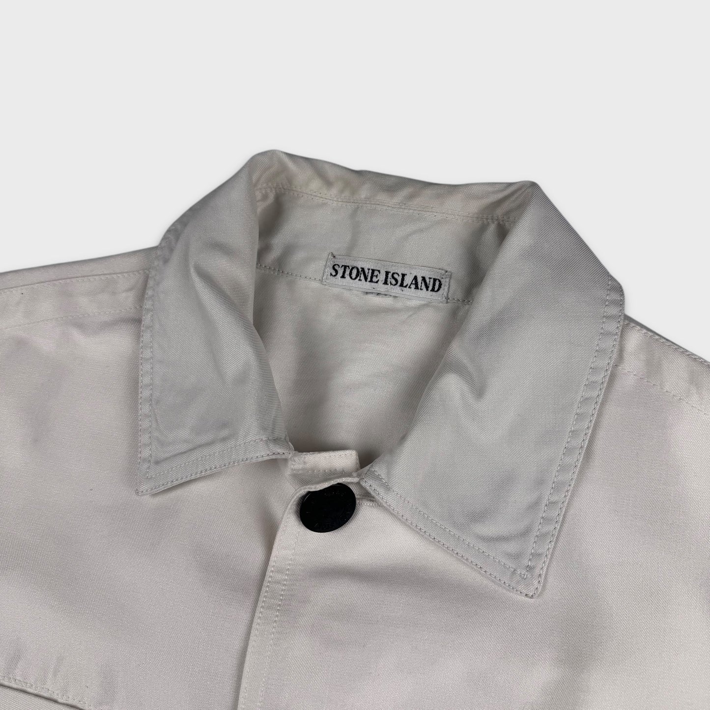 Stone Island 90’s White Coach Jacket L