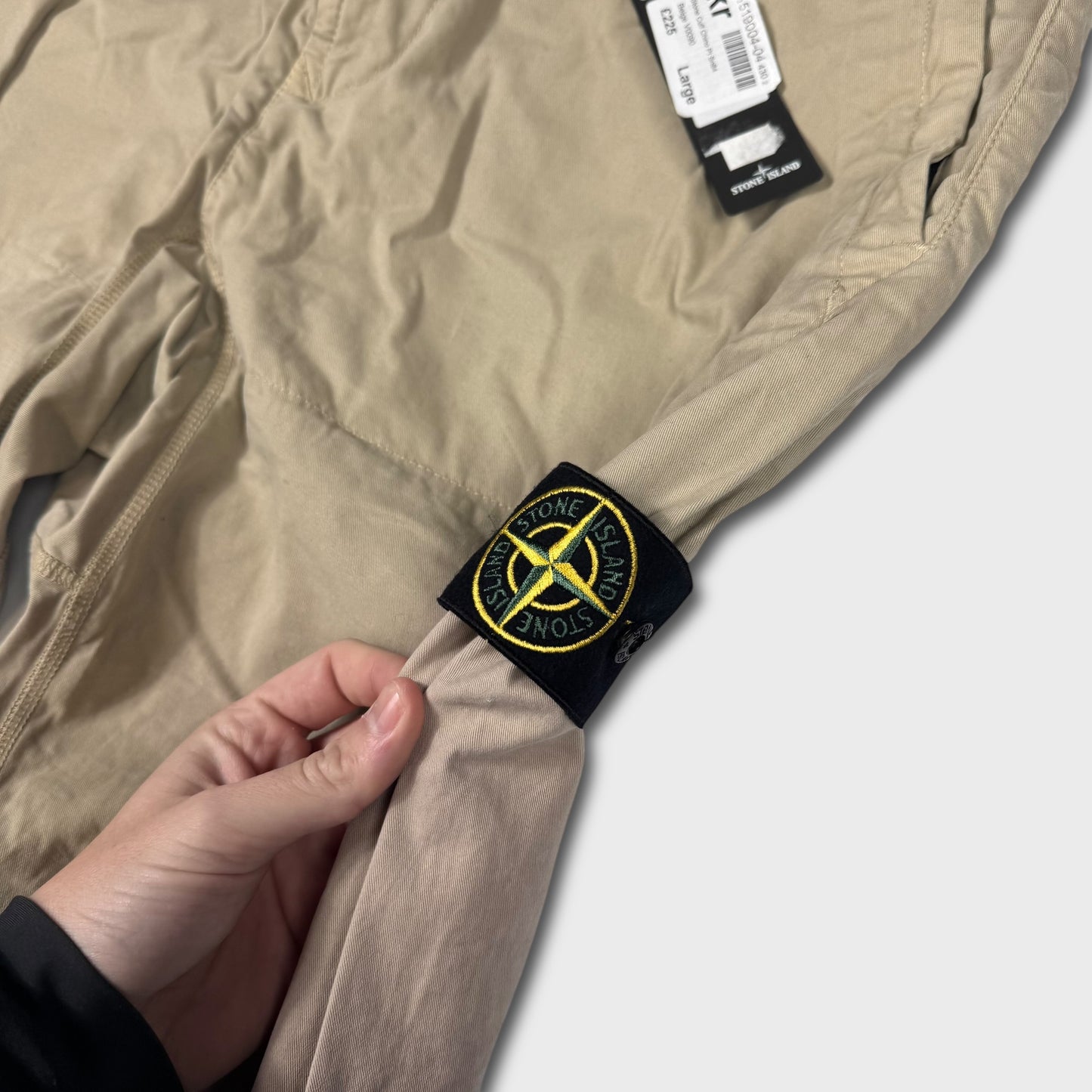Stone Island Beige Cargo Pants BNWT L