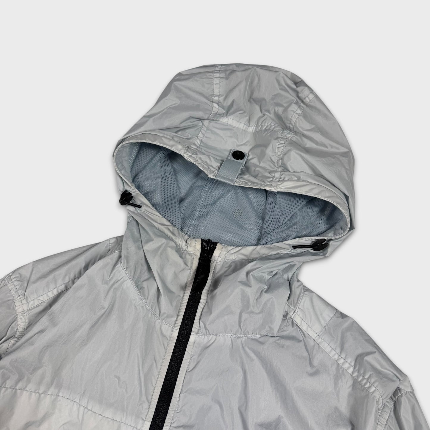 Stone Island Baby Blue Crinkle Reps NY TC Jacket M