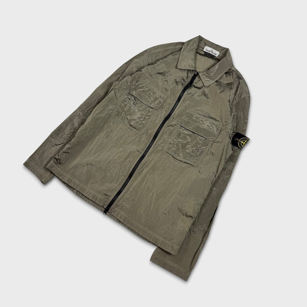 Stone Island Nylon Metal Ripstop Overshirt L