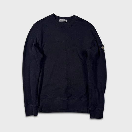 Stone Island Black Crewneck Sweatshirt M