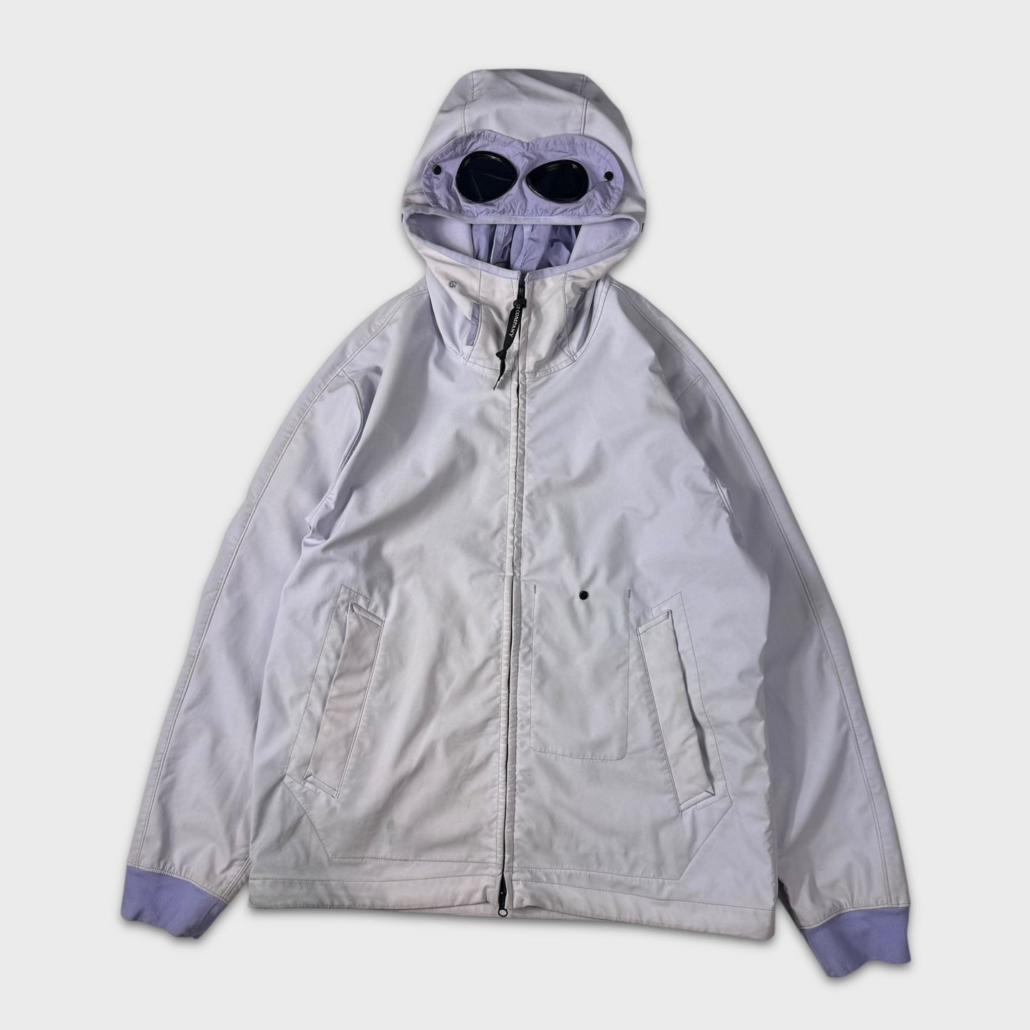 CP Company Lavender / Lilac GDP Goggle Shell Jacket XL