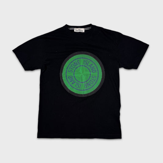 Stone Island Black Compass Graphic T-Shirt M