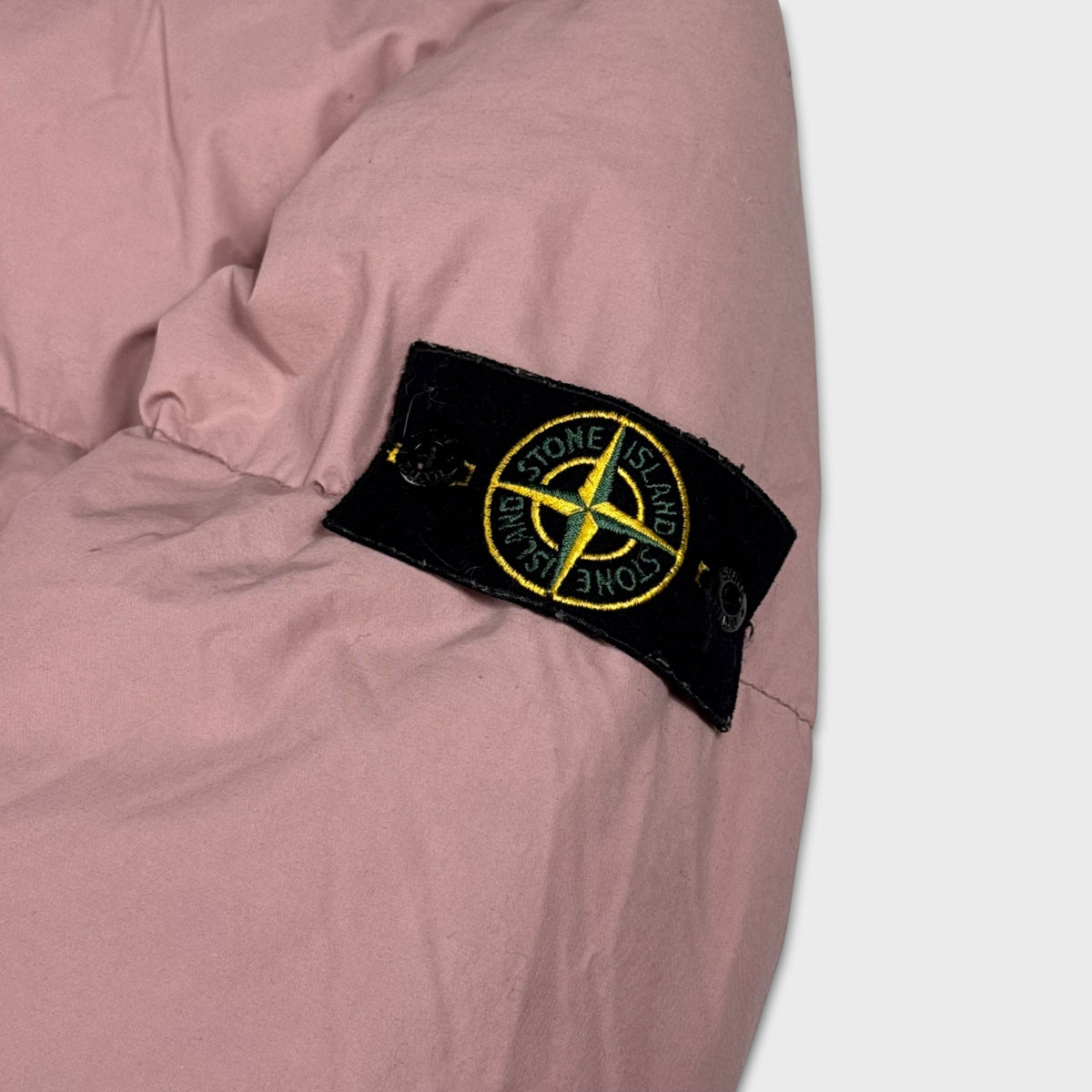 Stone Island Baby Pink Naslan Light Watro Down TC Puffer Jacket S