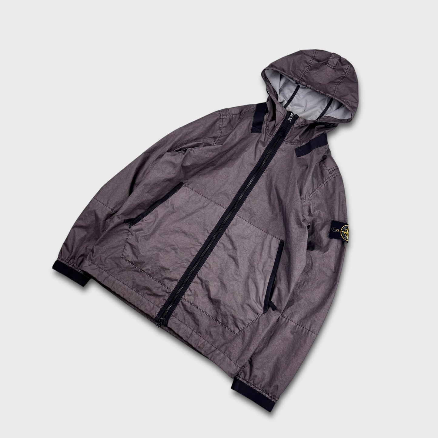 Stone Island Charcoal Grey Membrana-TC Jacket S