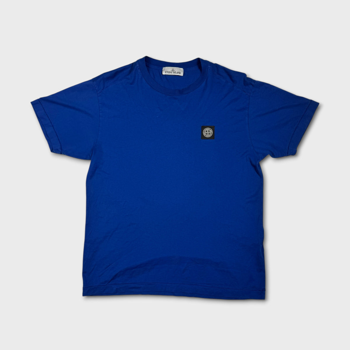 Stone Island Blue Compass Logo T-Shirt M